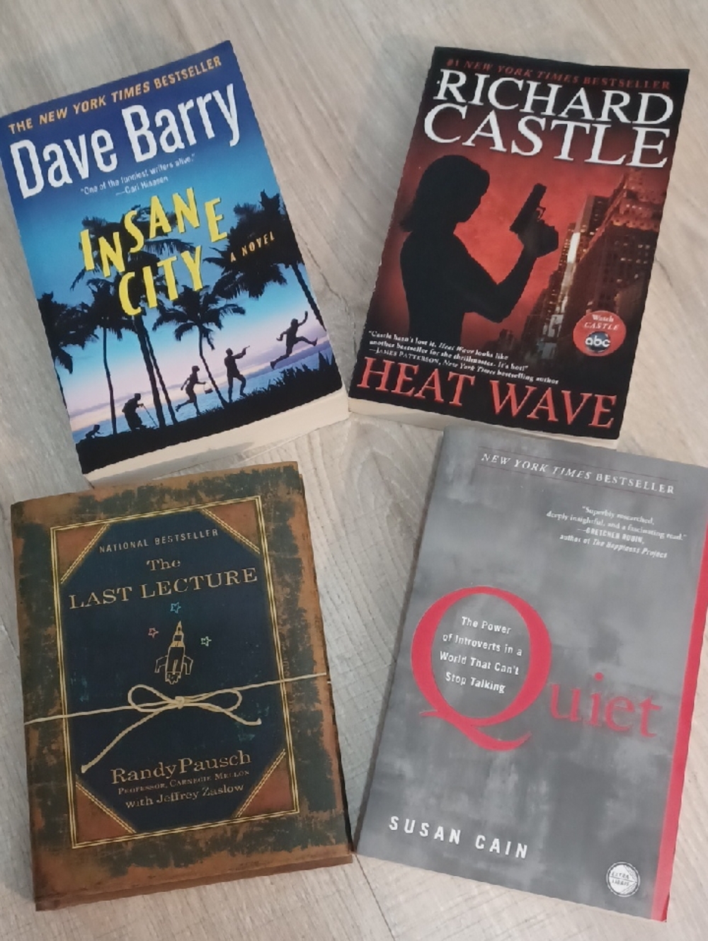 Book Bundle. Set of Three Paperback books and One Hardback book